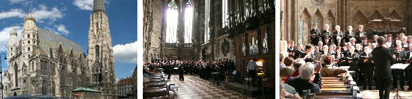 Concert in de Stephansdom te Wenen - Oostenrijk